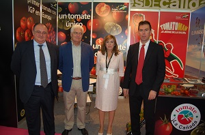 Las IGP del Tomate La Cañada se promociona en la Feria Andalucía Sabor de Sevilla desde hoy hasta el miércoles