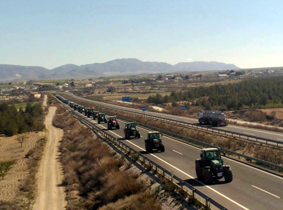 Los agricultores de ecológicos están en pie de guerra