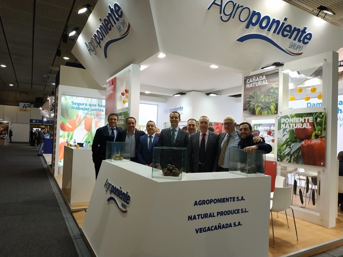 Grupo Agroponiente exhibe potencial en su primer día de Fruit Logística