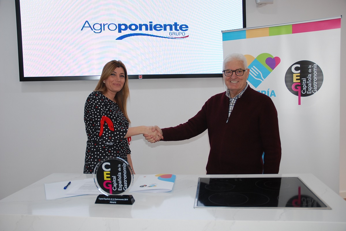 Grupo Agroponiente se adhiere a la ‘Capital Española de la Gastronomía Almería 2019’ como patrocinador en la máxima categoría