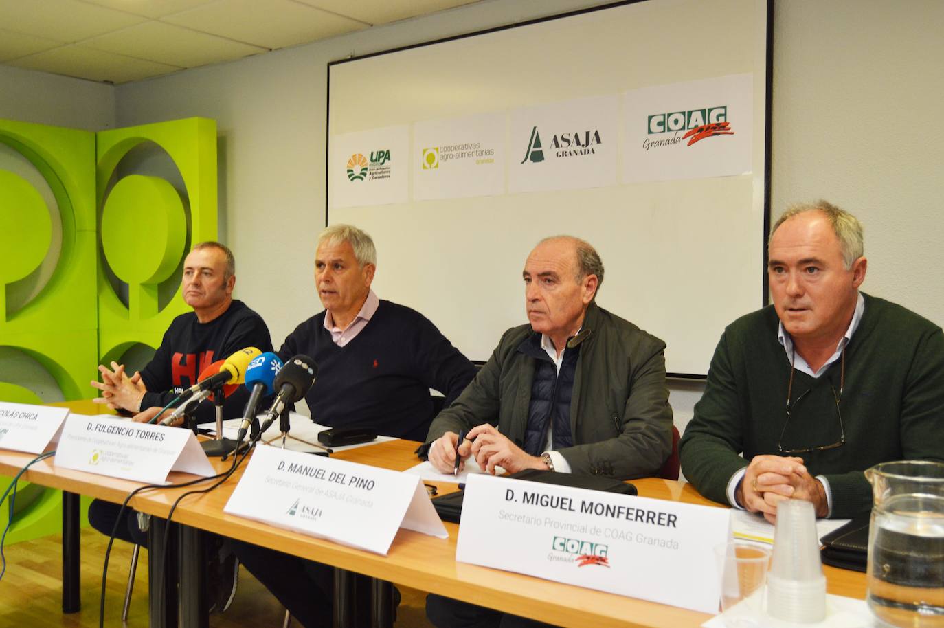 El campo granadino se movilizará el 19 de febrero en defensa de una renta digna para agricultores y ganaderos