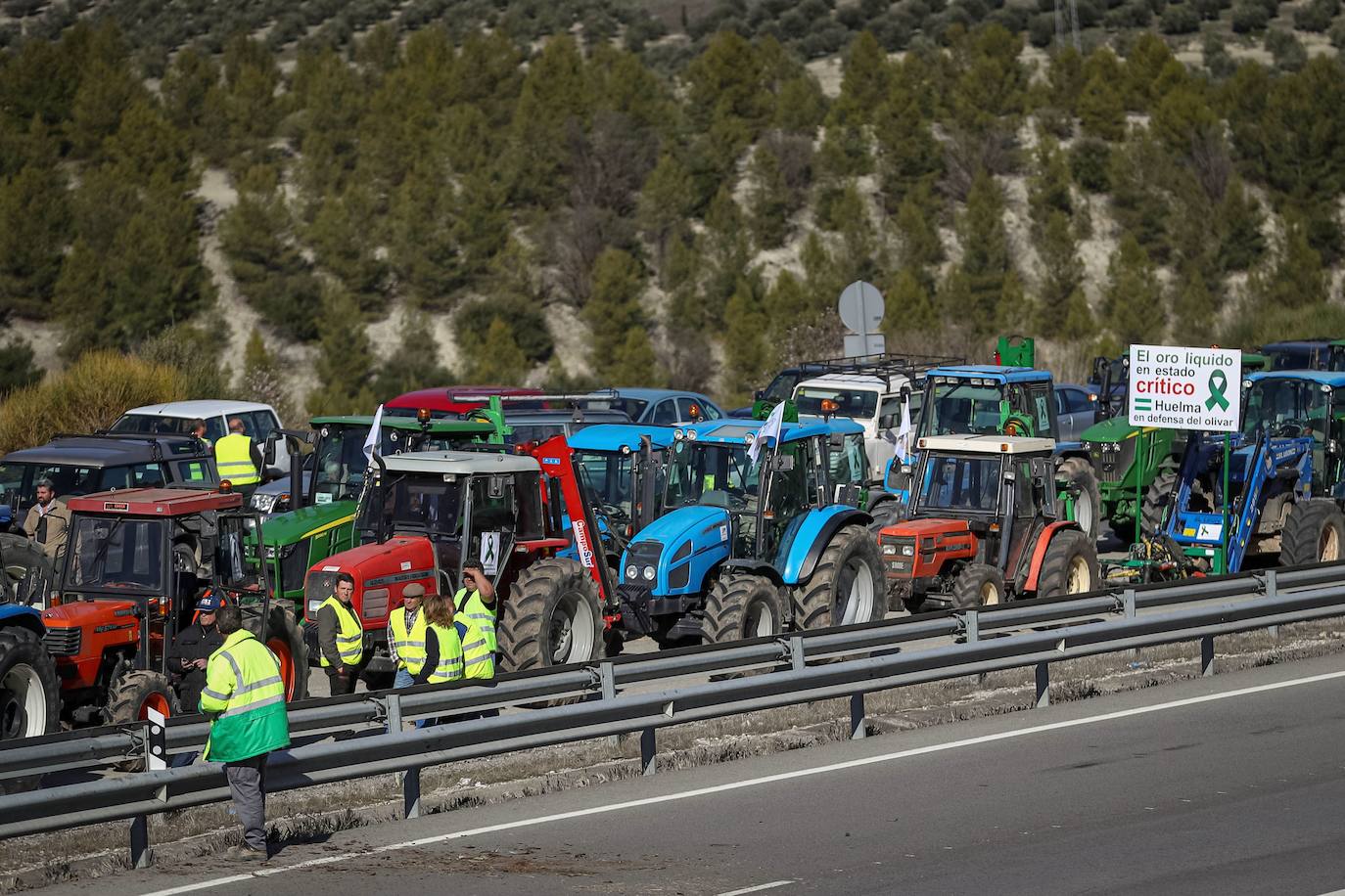 Mañana gran tractorada y manifestación en defensa del sector agrario en Granada