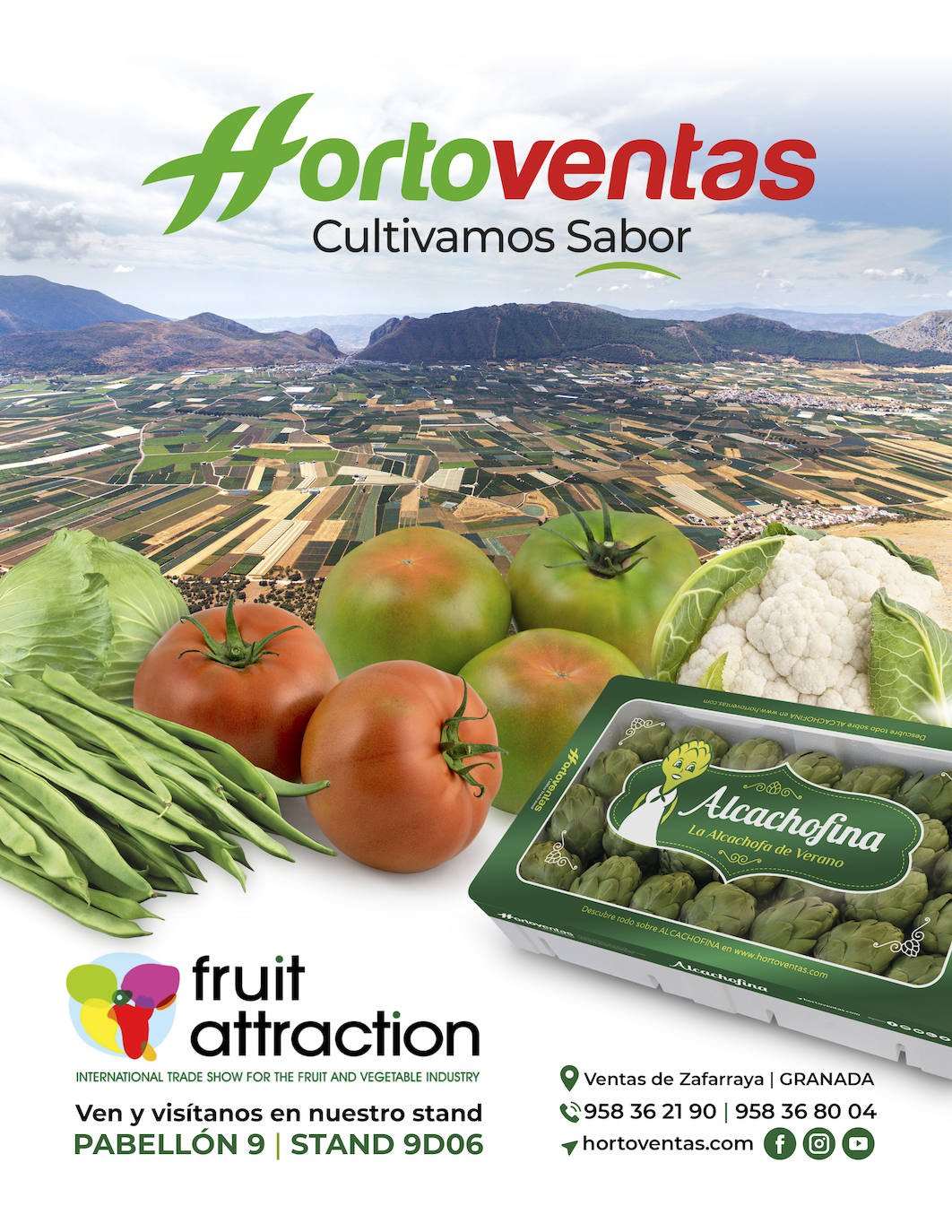 Hortoventas compartirá el sabor de sus vegetales gourmet en Fruit Attraction 2021