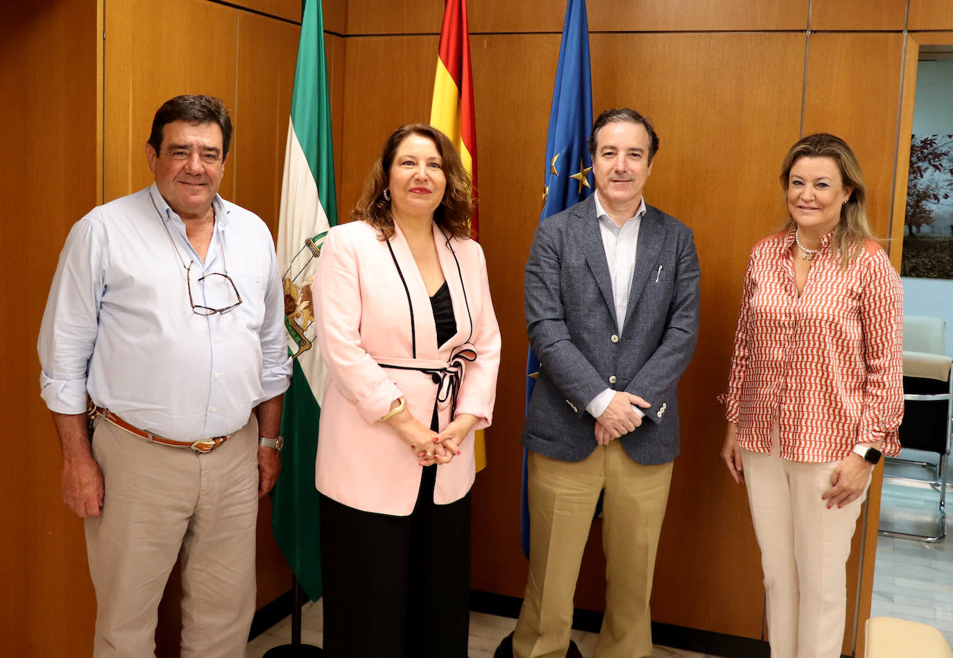 Crespo se reúne con representantes de las organizaciones agrarias y cooperativas agroalimentarias andaluzas