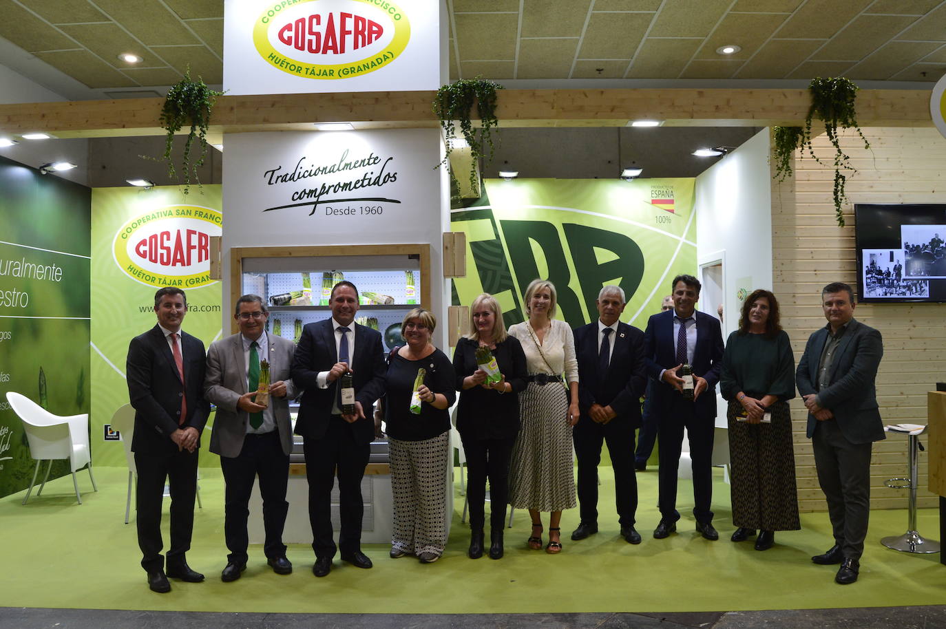 COSAFRA presenta en Fruit Attraction su oferta de calidad contrastada en espárrago verde, alcachofa y romanescu