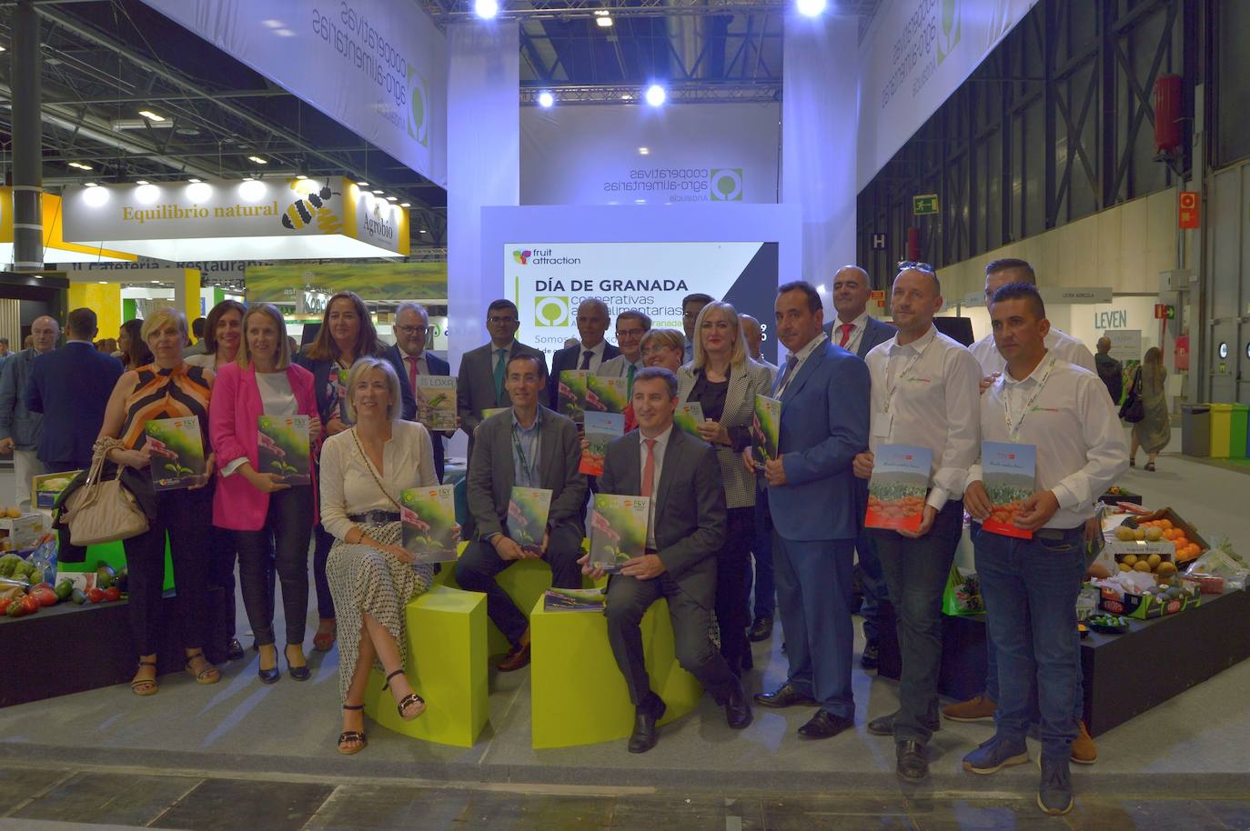 El ‘Día de Granada’ llena de color la jornada de inauguración de Fruit Attraction