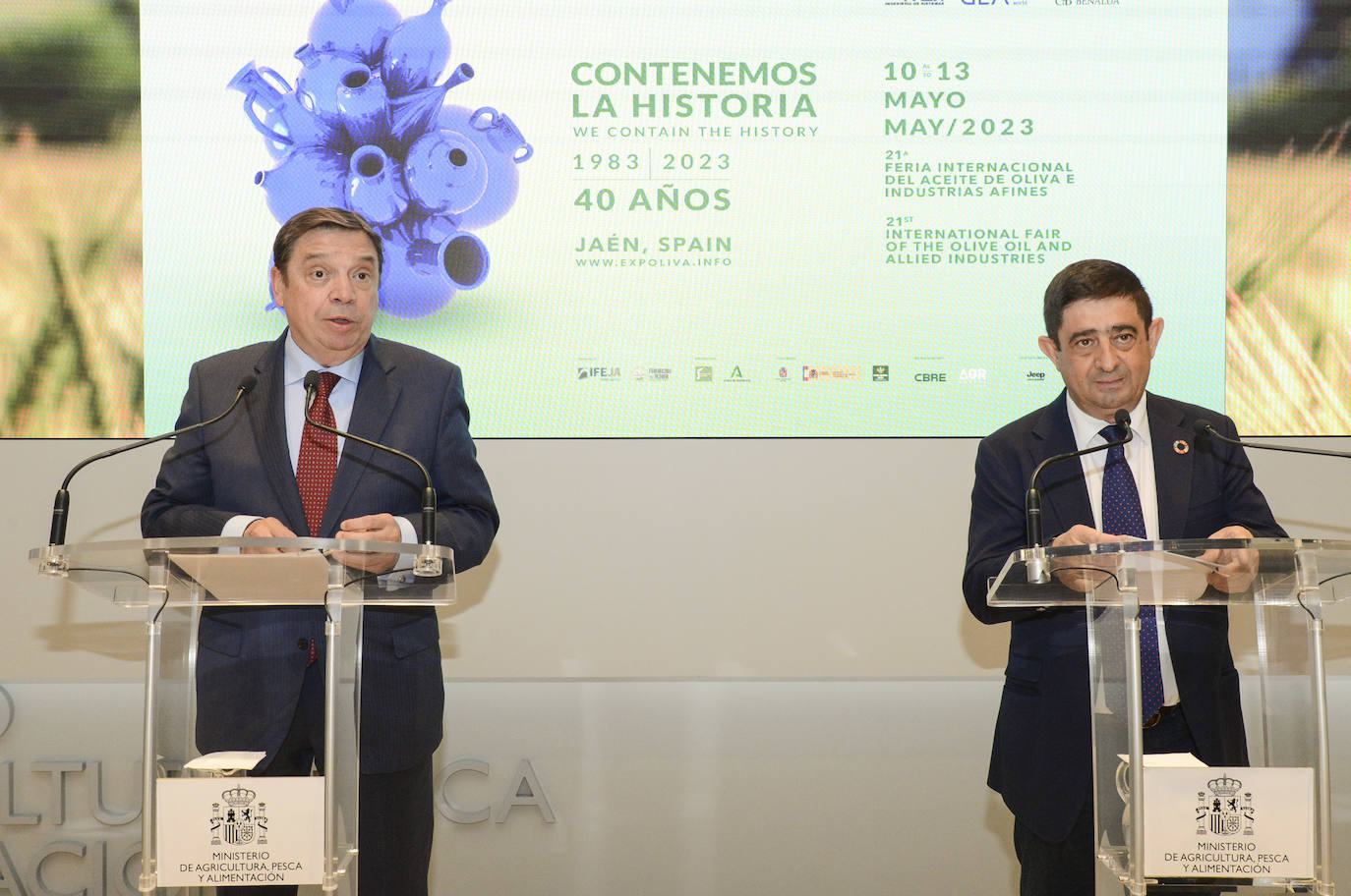 Luis Planas: Expoliva es la feria mundial de referencia para el aceite de oliva