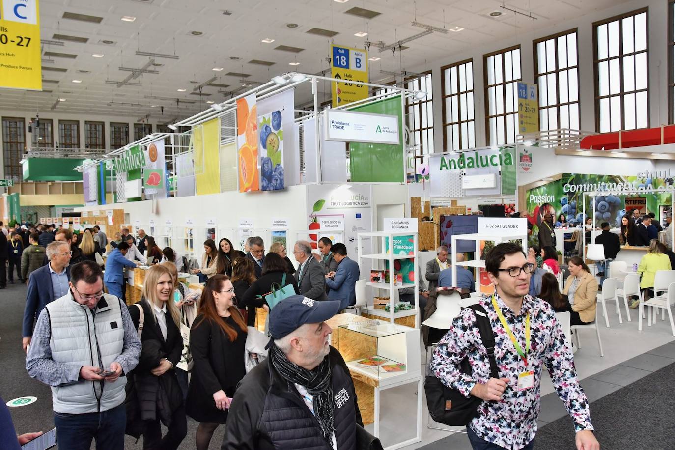 Satisfacción entre las cooperativas granadinas después de 3 días de intensa actividad comercial en Fruit Logistica