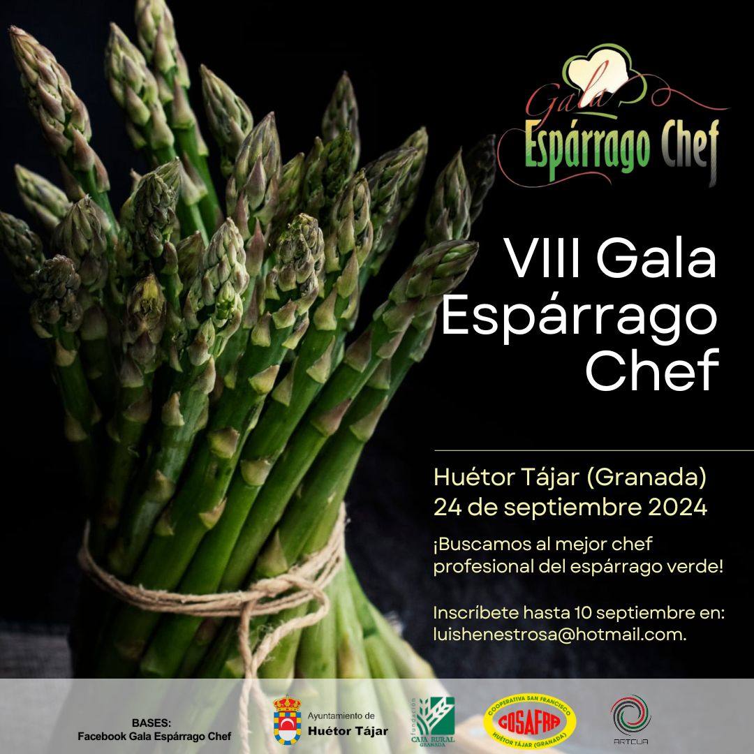 Convocado el concurso gastronómico que busca al mejor chef del espárrago verde