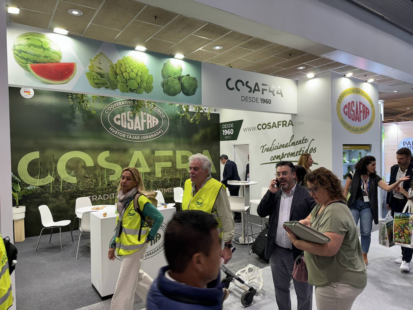 COSAFRA llega a Fruit Attraction 2024 para exhibir la calidad de su espárrago verde y su alcachofa