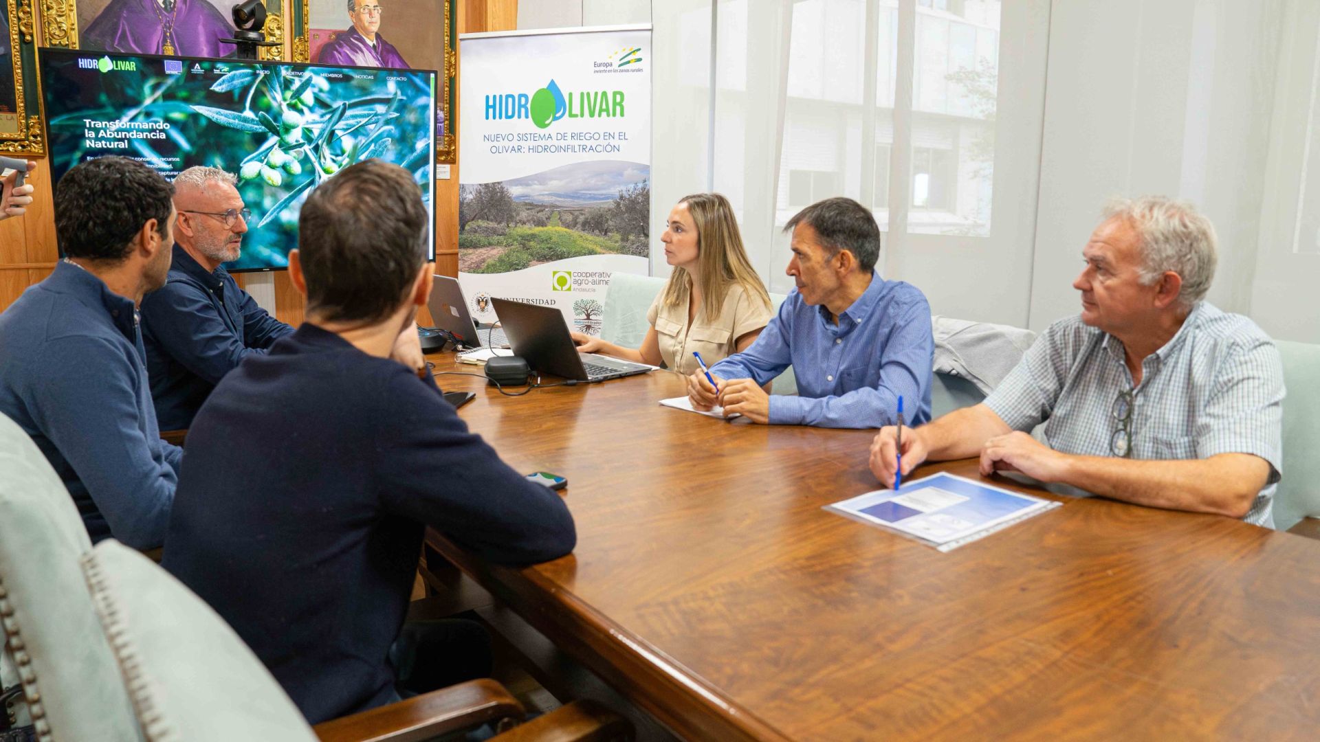 Hidroinfiltrador: el innovador sistema desarrollado en Granada que revoluciona la gestión de agua en el olivar